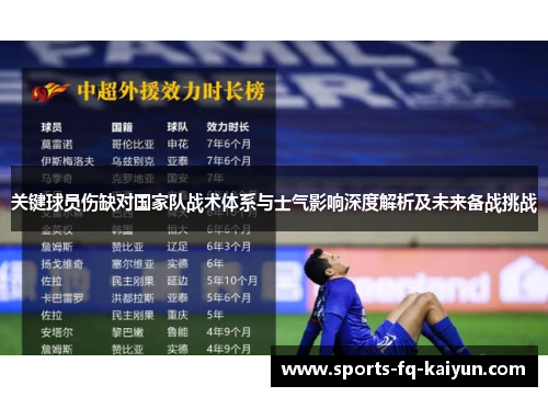 关键球员伤缺对国家队战术体系与士气影响深度解析及未来备战挑战